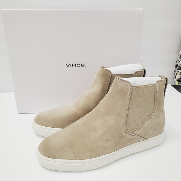 newlyn chelsea suede sneaker